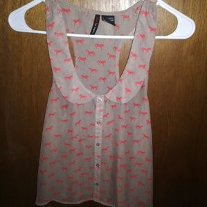 Horse Pattern Top